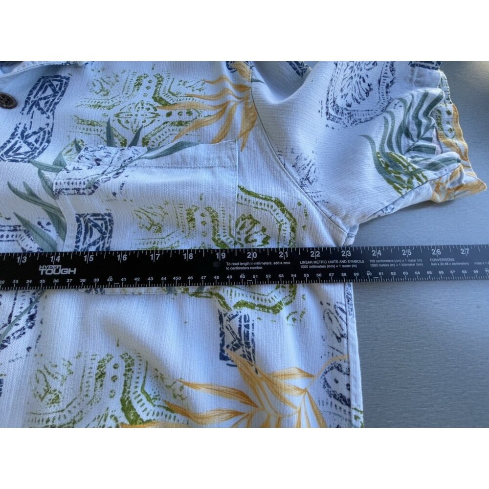 CARIBBEAN JOE Hawaiian Style Men's Shirt  Size XL 100% Rayon - Picture 8 of 13